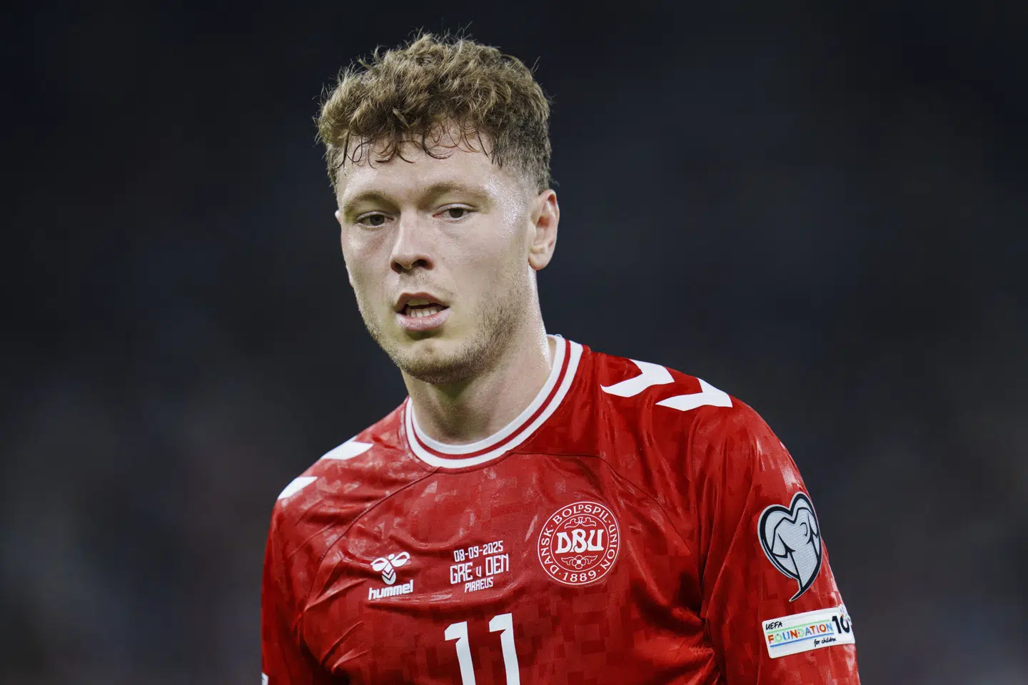 Andreas Skov Olsen skal spille i skotsk fodbold i det næste halve års tid. (Arkivfoto).