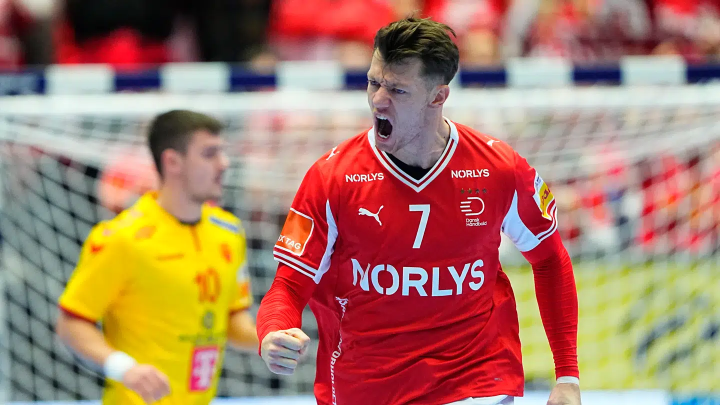 Emil Jakobsen var sikker på straffekast mod Nordmakedonien.