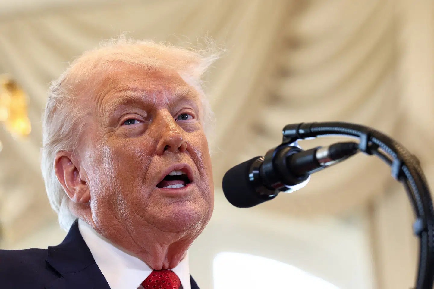 USA's præsident, Donald Trump, har udpeget de første medlemmer af "Gaza Board of Peace". Han skal selv være formand. (Arkivfoto).