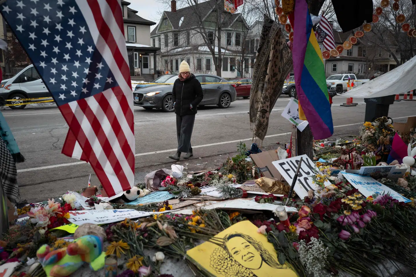 Der er oprettet et mindested for Renee Nicole Good, der blev skudt af en ICE-agent den 7. januar i Minneapolis i den amerikanske delstat Minnesota. (Arkivfoto).