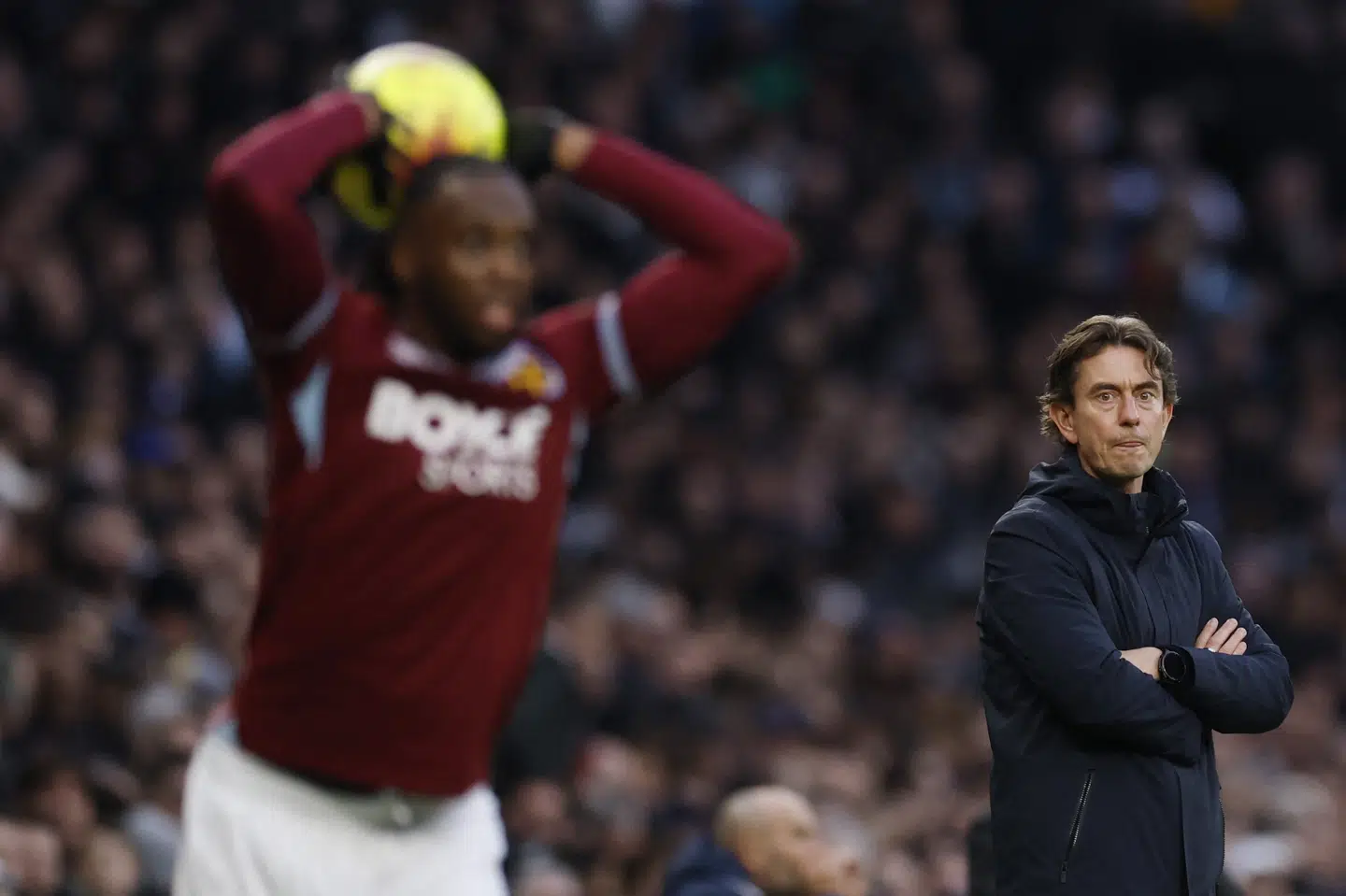 Tottenham og træner Thomas Frank tabte lørdag 1-2 hjemme til bundholdet West Ham på et meget sent mål.