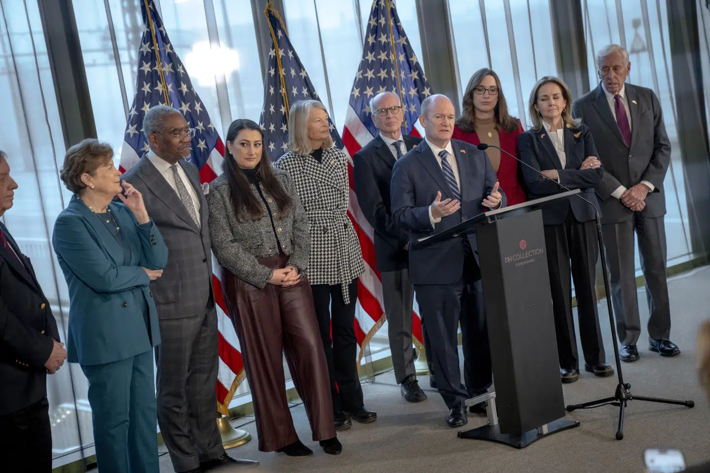 En delegation af amerikanske senatorer besøgte fredag København. (Arkivfoto).