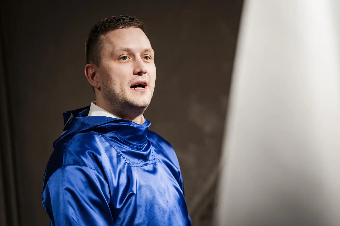 Den grønlandske regeringsleder, Jens-Frederik Nielsen, er blevet fulgt af dansk dokumentarist i et år. (Arkivfoto).