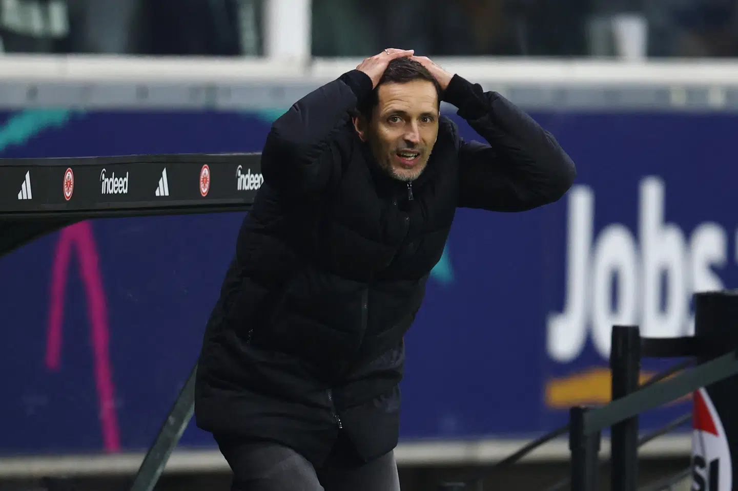 Under Dino Toppmöllers ledelse har Frankfurt lukket 39 mål ind i 18 Bundesliga-kampe i denne sæson.