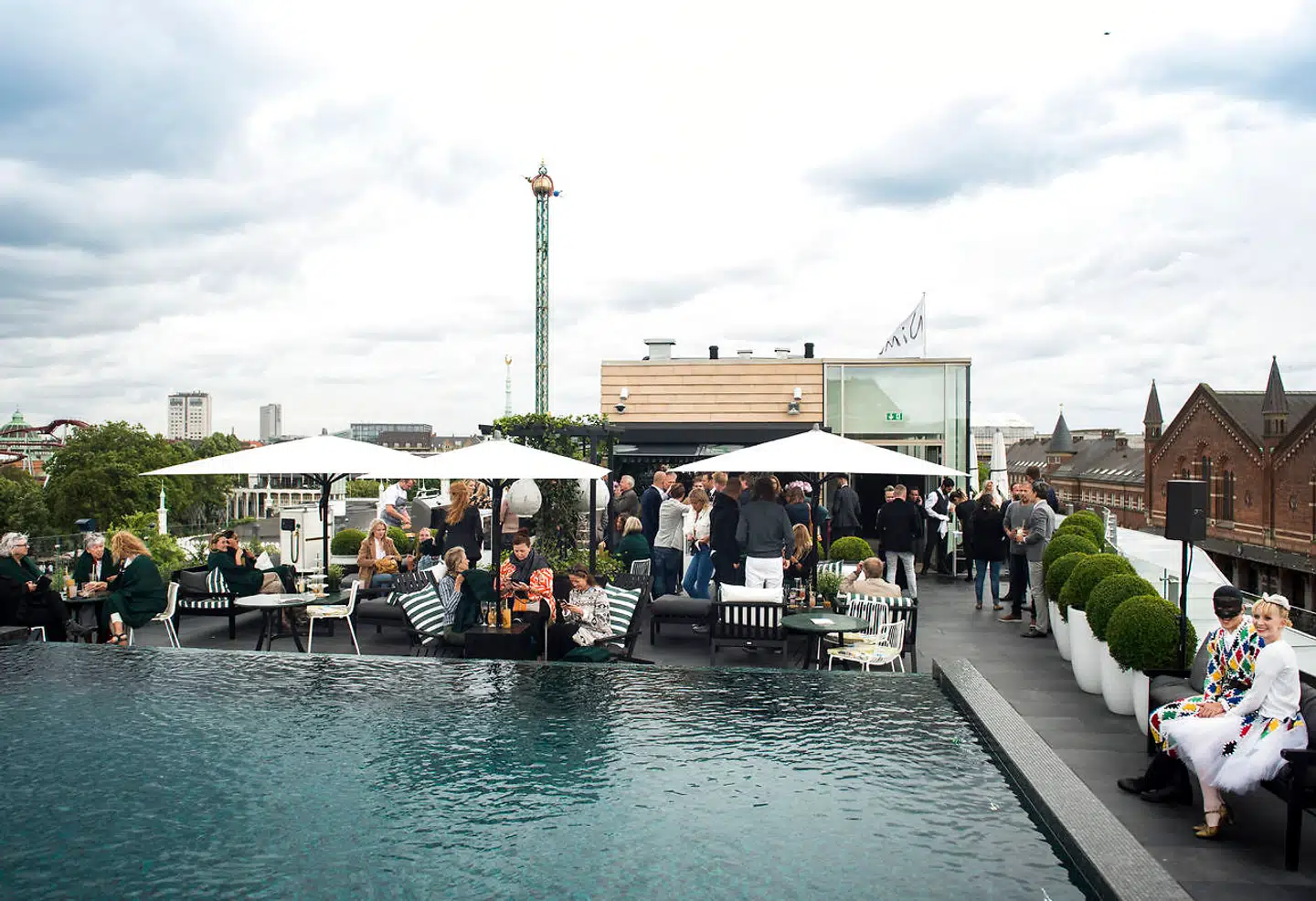 Danmarks første hotel med rooftop-pool er nu også det eneste skandinaviske hotel på Condé Nast Travellers guldliste.