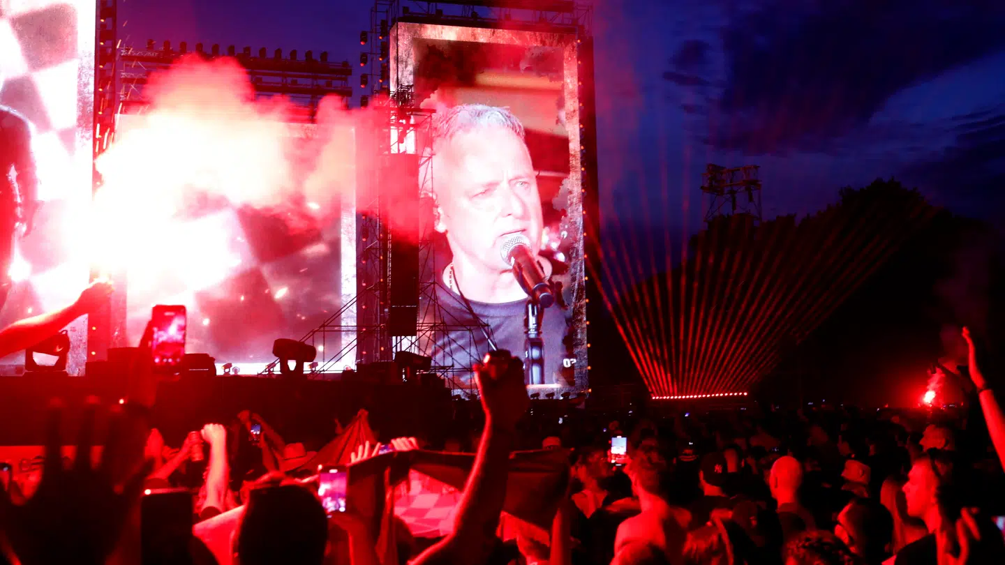 Musikken fra 'Thompson' er forbudt i flere lande, men samler tusinder af kroater.