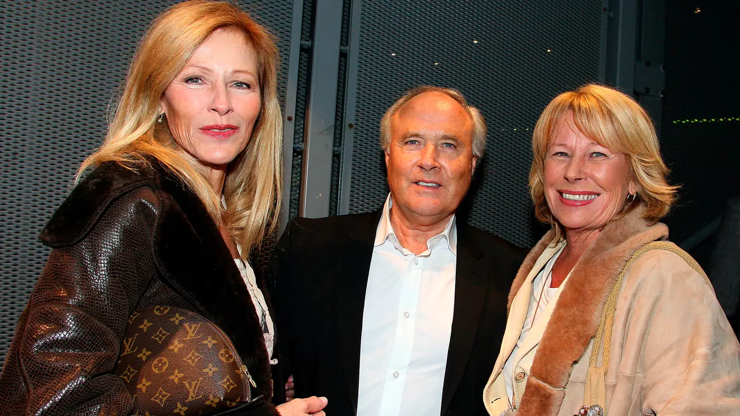 Suzanne Bjerrehuus, Flemming Østergaard og Anne Fabricius-Bjerre til George Michael-koncert i Parken 2008.