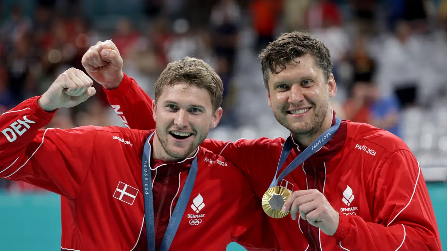 Landin-brødrene vandt OL-guld sammen i 2024.