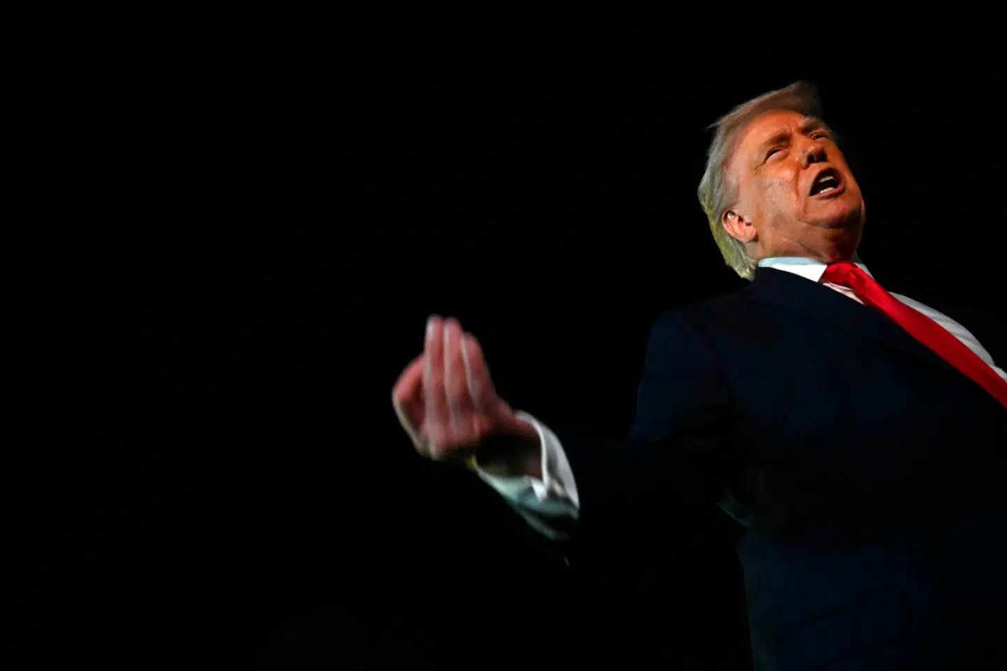 USA vil drøfte et køb af Grønland på World Economic Forum i Davos, sagde Donald Trump i nat.