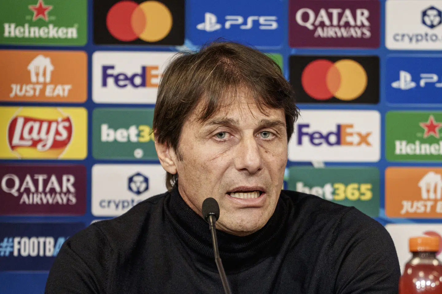 Antonio Conte har vundet mesterskaber i Italien og England, men Champions League har han kun vundet som spiller.