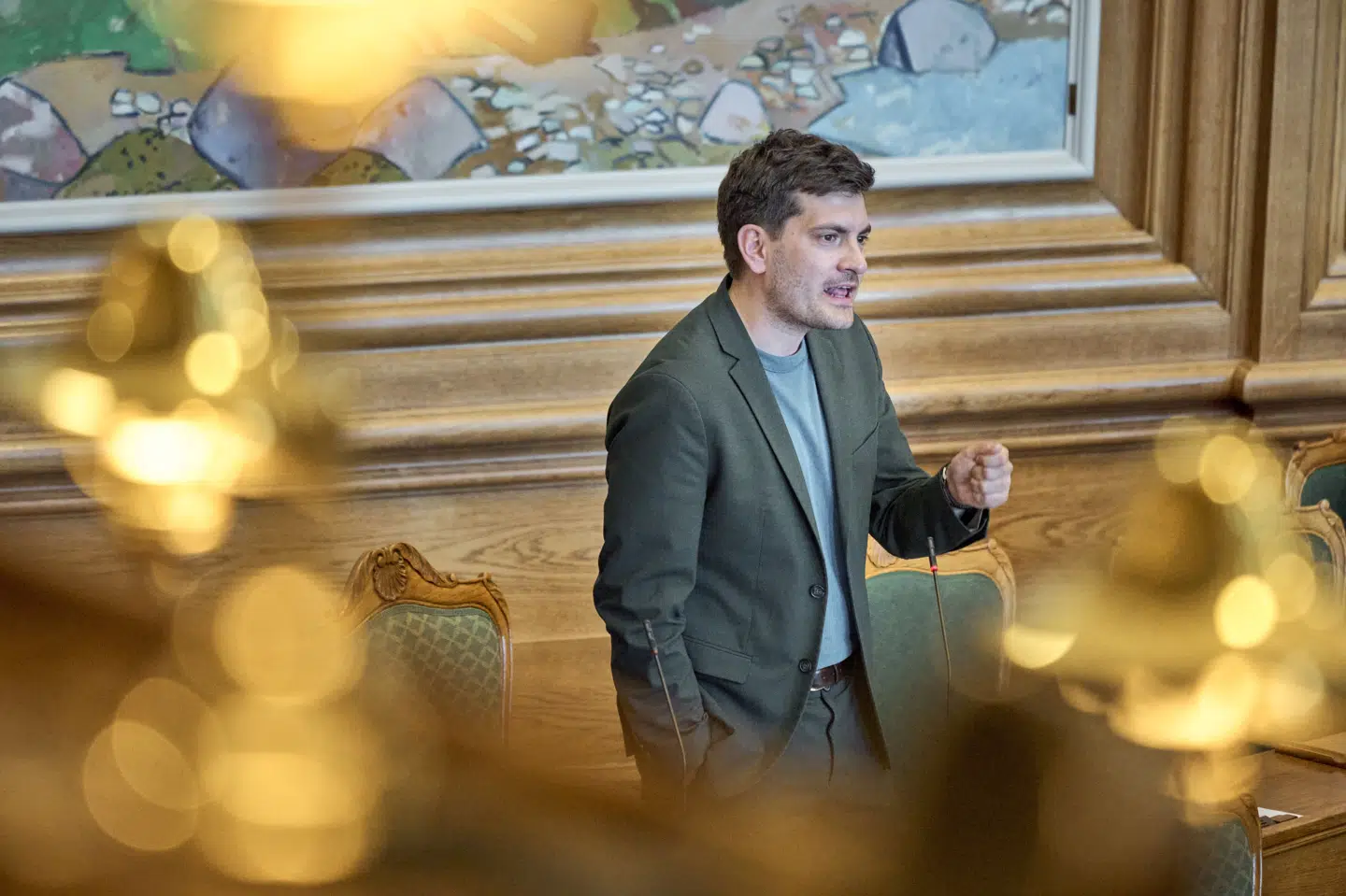 Frederik Vad (S) var torsdag i sidste uge en del af en ophedet debat i Folketingssalen. (Arkivfoto).