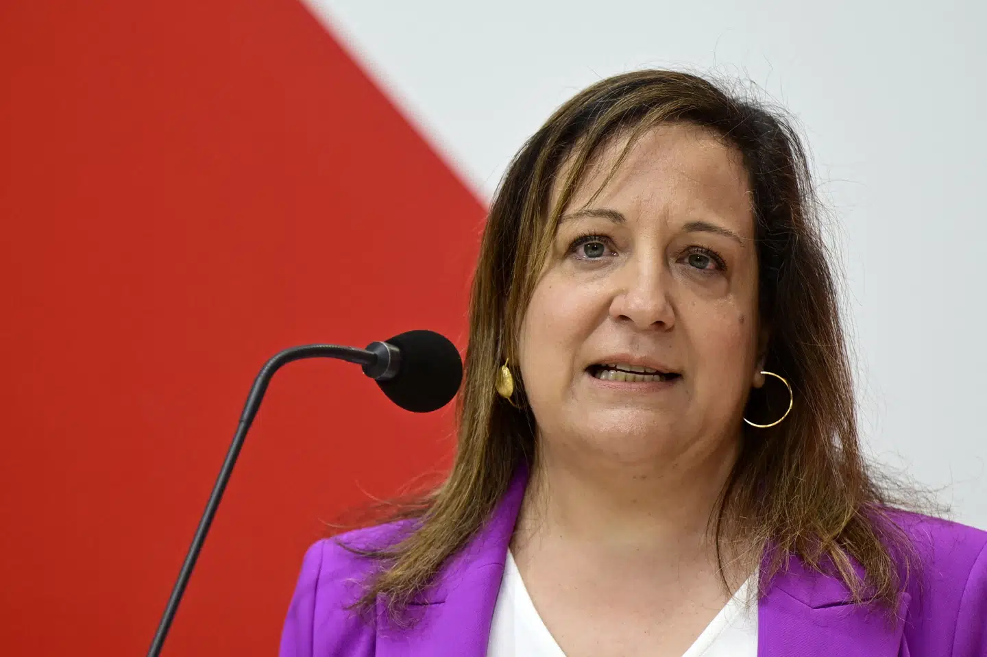 Iratxe Garcia Perez, som er formand for den socialdemokratiske S&D-gruppe i EU-Parlamentet, siger ifølge Le Monde, at der er lavet en aftale om at "fryse" parlamentets godkendelse af handelsaftalen mellem EU og USA. (Arkivfoto).