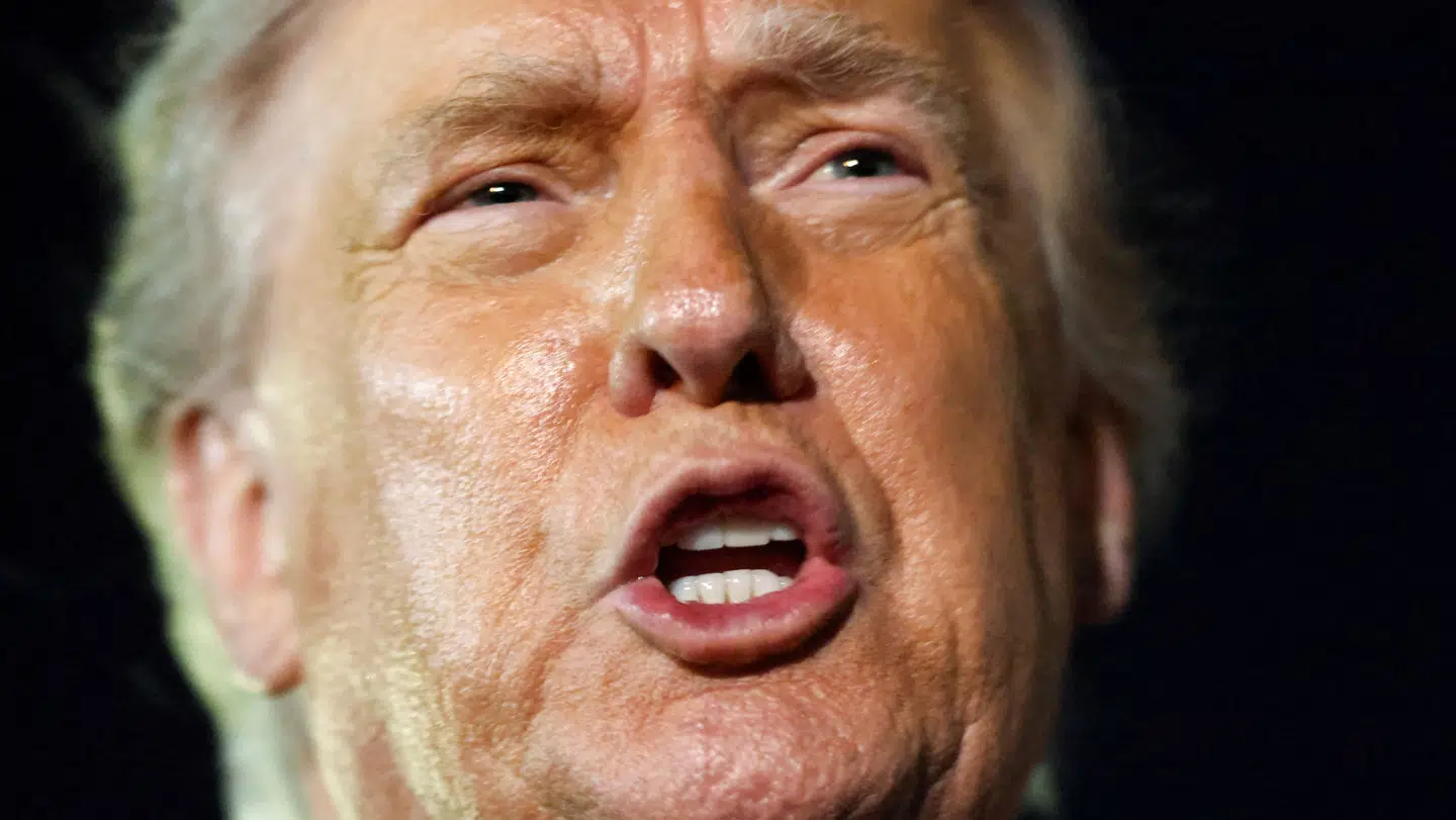 Den amerikanske præsident, Donald Trump, ses her den 19. januar.