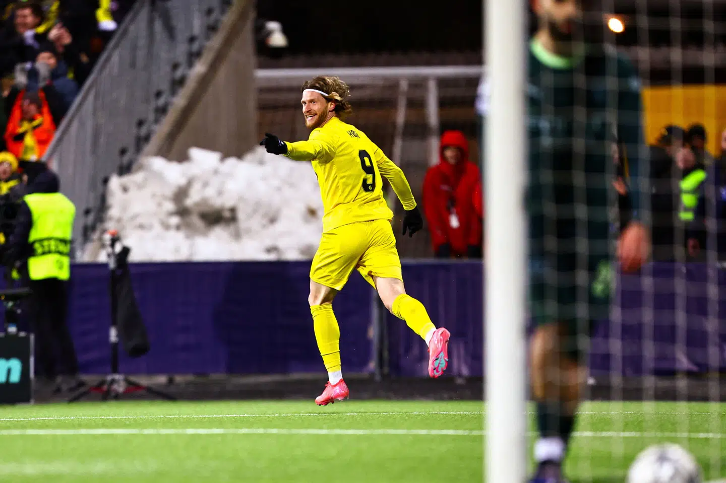 Kasper Høgh scorede to vigtige mål i første halvleg.