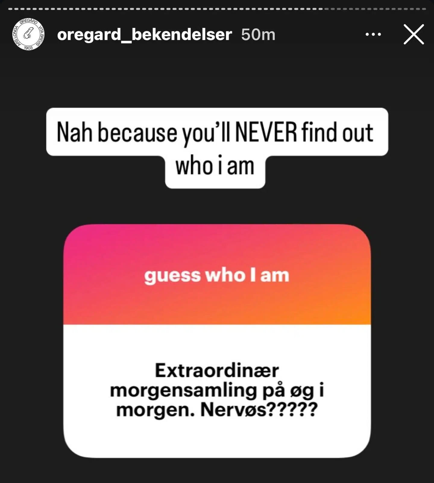 Ifølge flere kilder frygter profilens ejer ikke at blive opdaget.