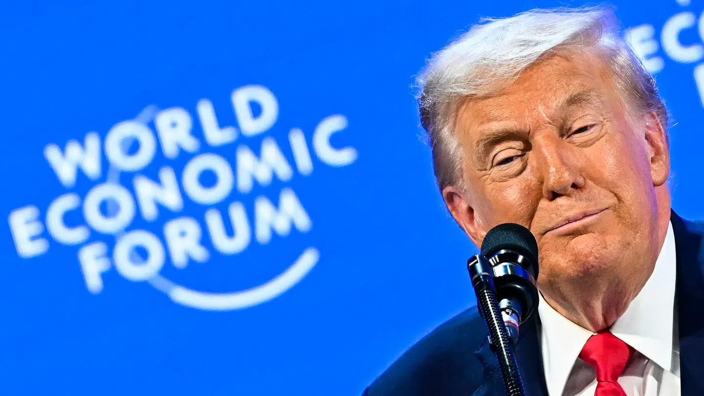 Donald Trump holder onsdag eftermiddag tale under World Economic Forum i Davos i Schweiz.