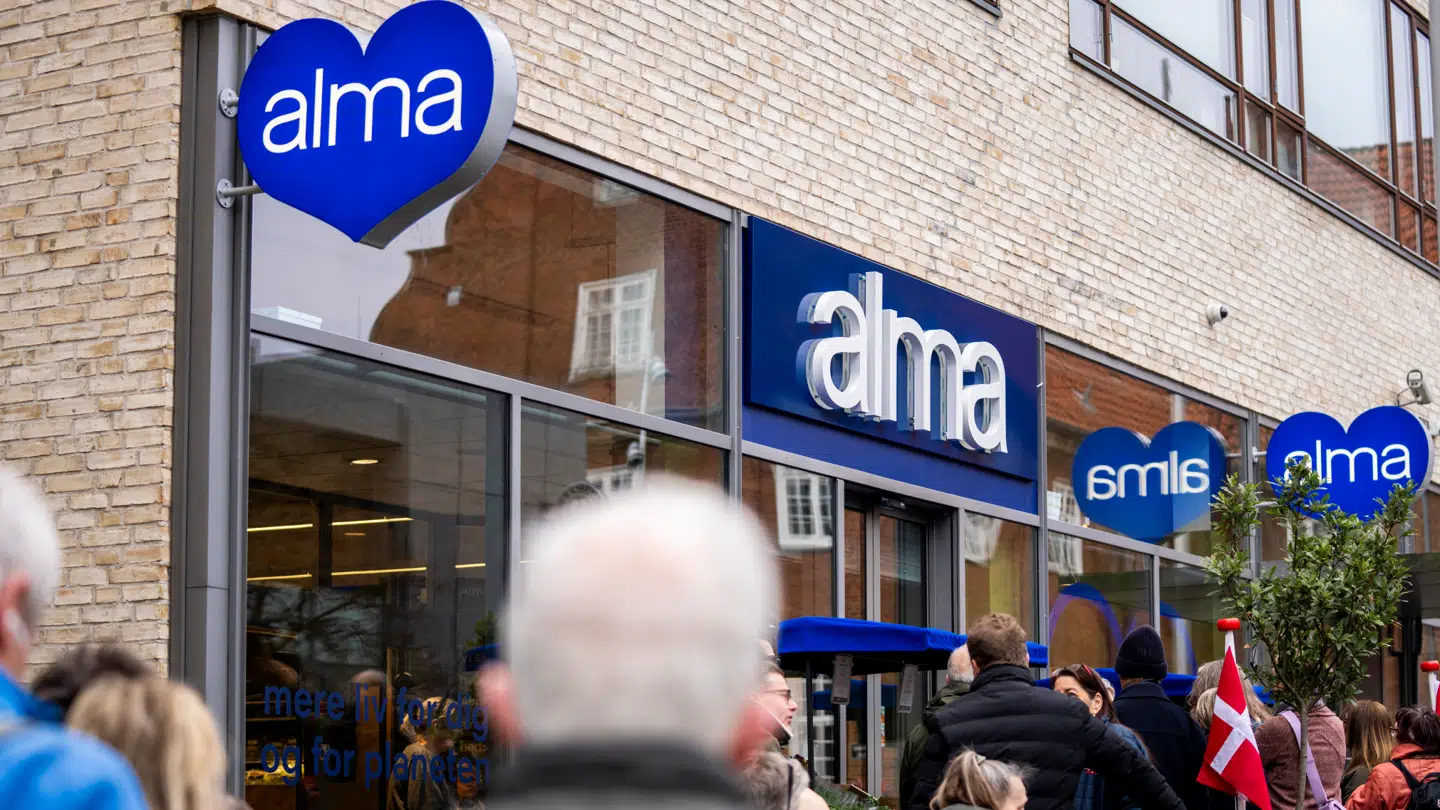 Supermarkedskæden Alma åbnede første butik på Frederiksberg i fjor.