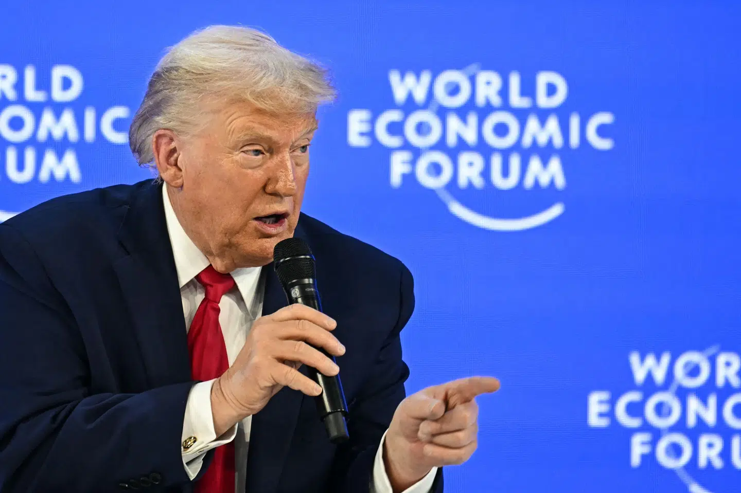 Donald Trump var på talerstolen ved onsdagens World Economic Forum, hvor både Grønland og krigen i Ukraine var blandt emnerne.