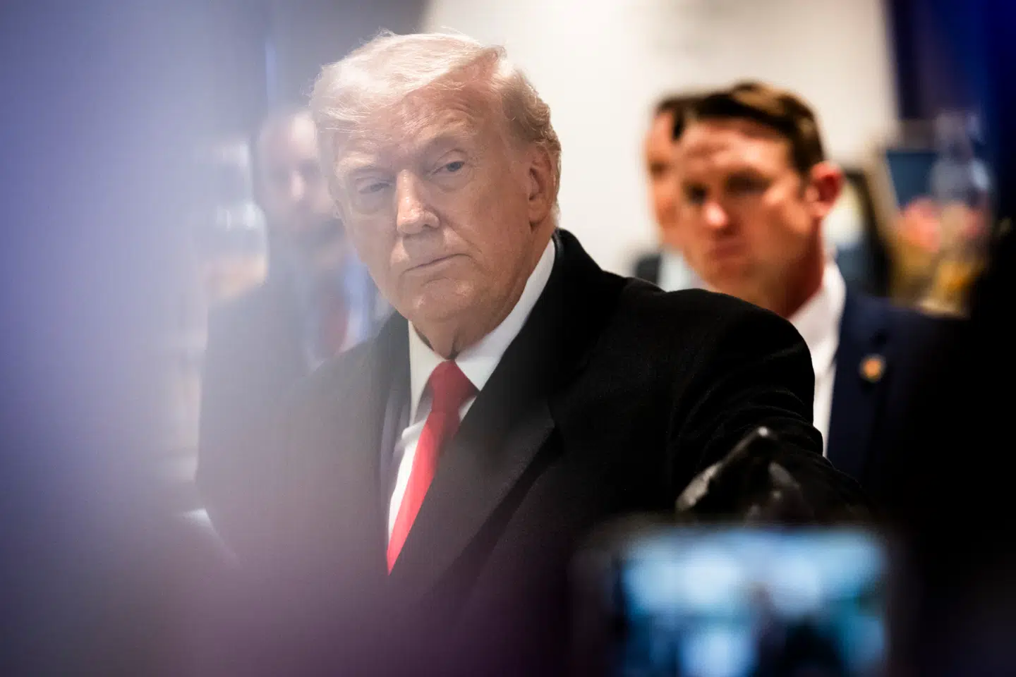 Den amerikanske præsident, Donald Trump, landede onsdag i Davos i Schweiz, hvor han blandt andet holdt tale under topmødet World Economic Forum.