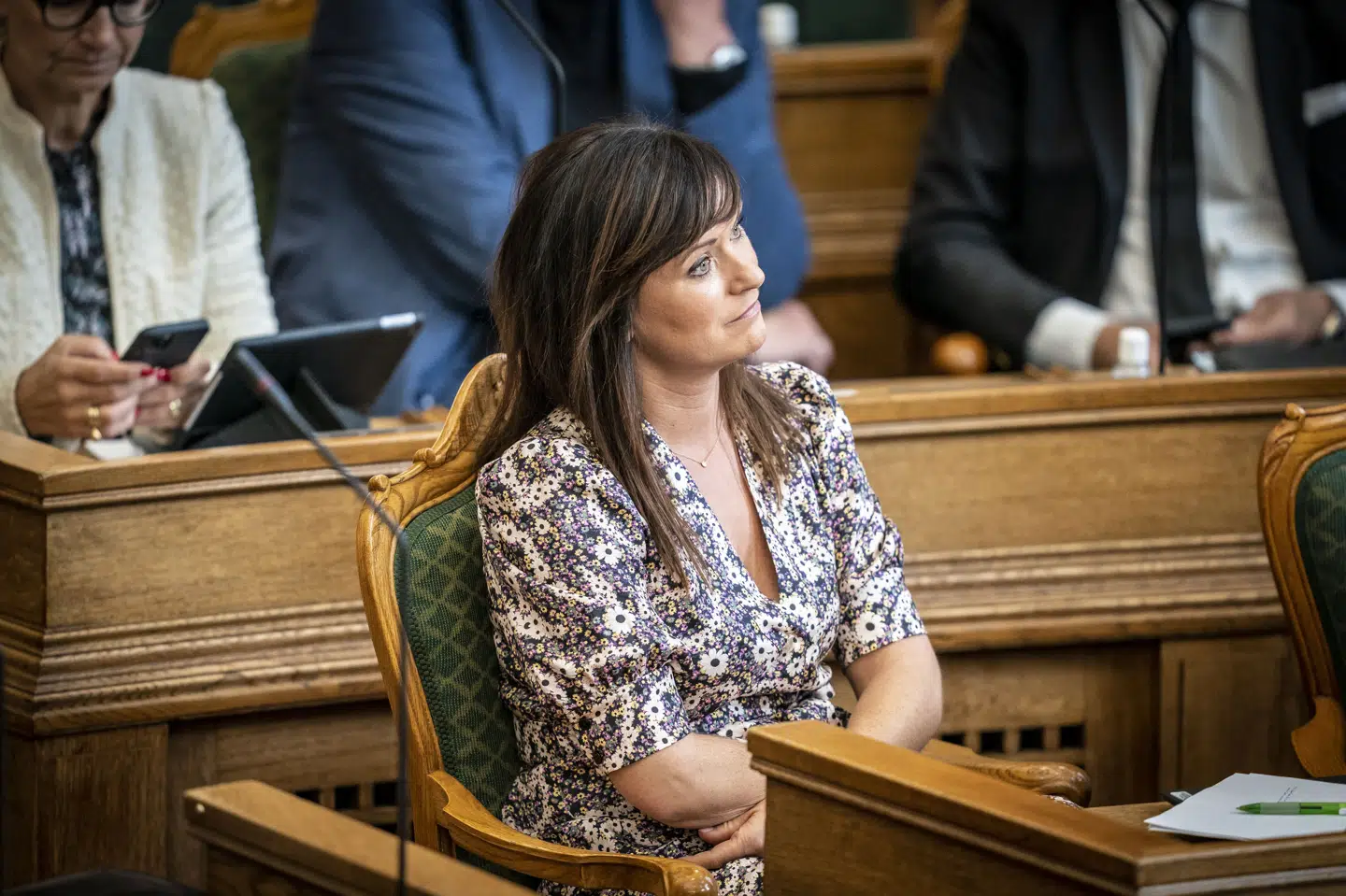 Indenrigsminister Sophie Løhde (V) er åben for at ændre valgloven, så store partier ikke får en fordel. (Arkivfoto).