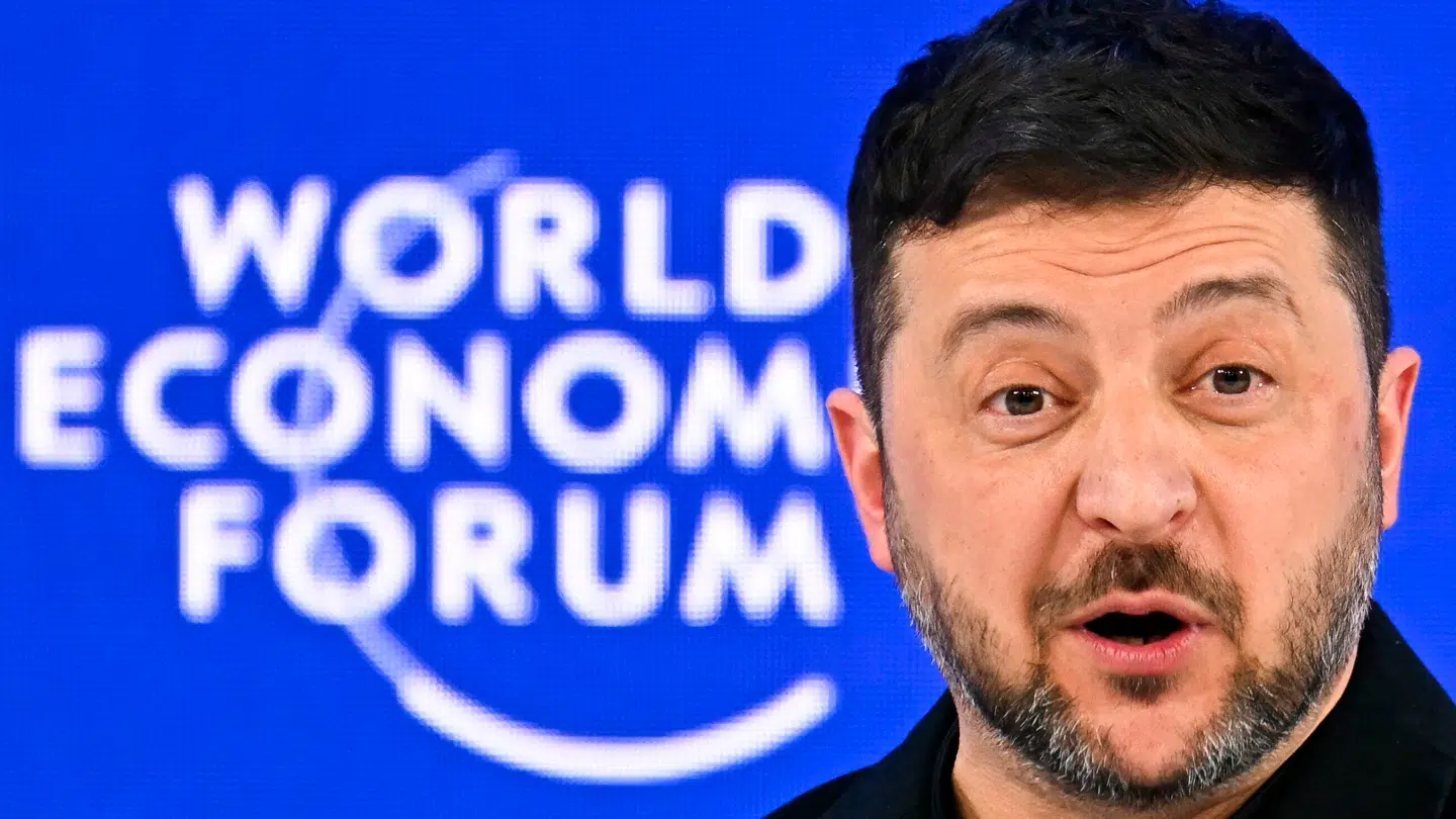 Ukraines præsident, Zelenskyj.