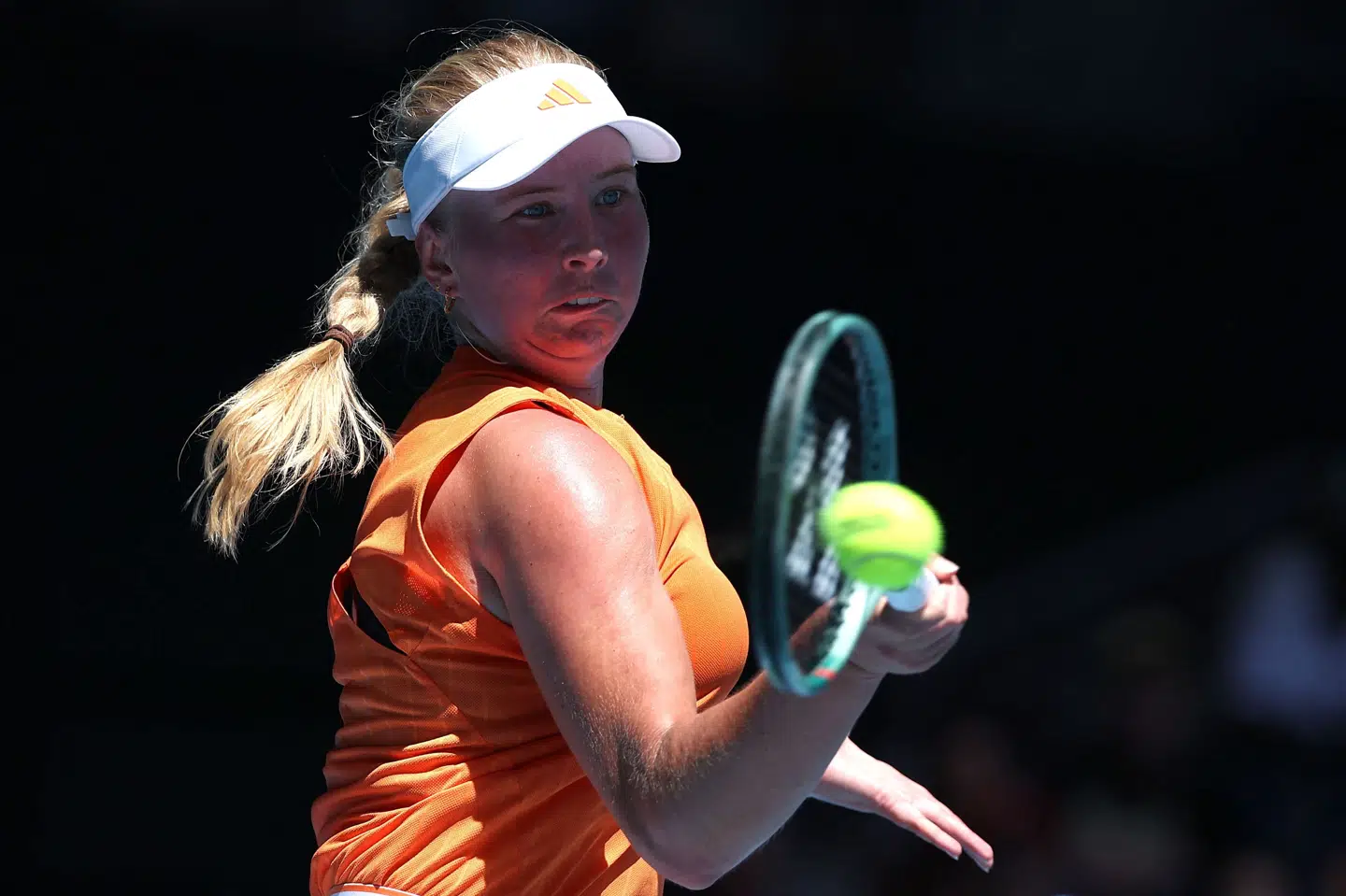 Clara Tauson er færdig i singlerækken i Melbourne efter et nederlag i tredje runde.