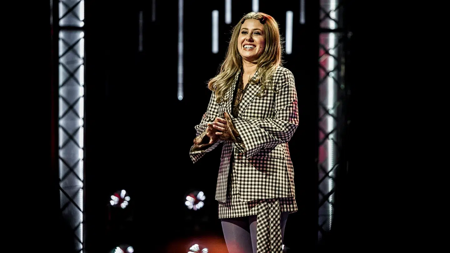 Vært Maria Fantino under ugens sixchair.