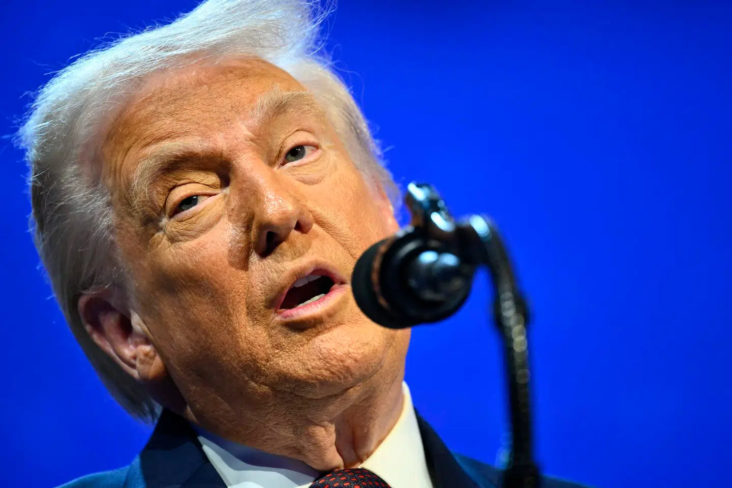 Donald Trump under topmødet World Economic Forum i Davos.