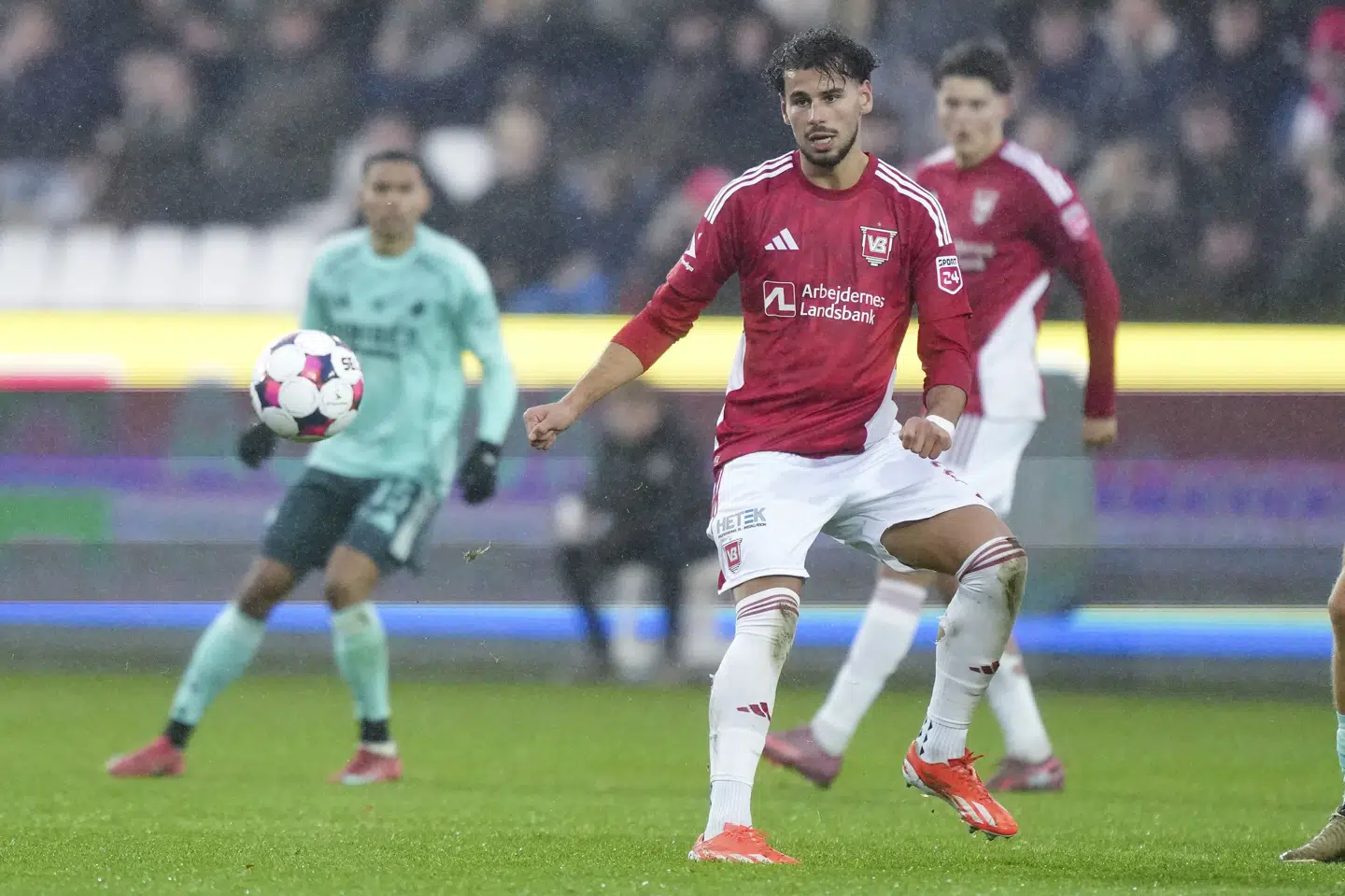 Amin Chiakha scorede for Vejle, da holdet i november vandt 2-0 over FC København i Superligaen. (Arkivfoto).