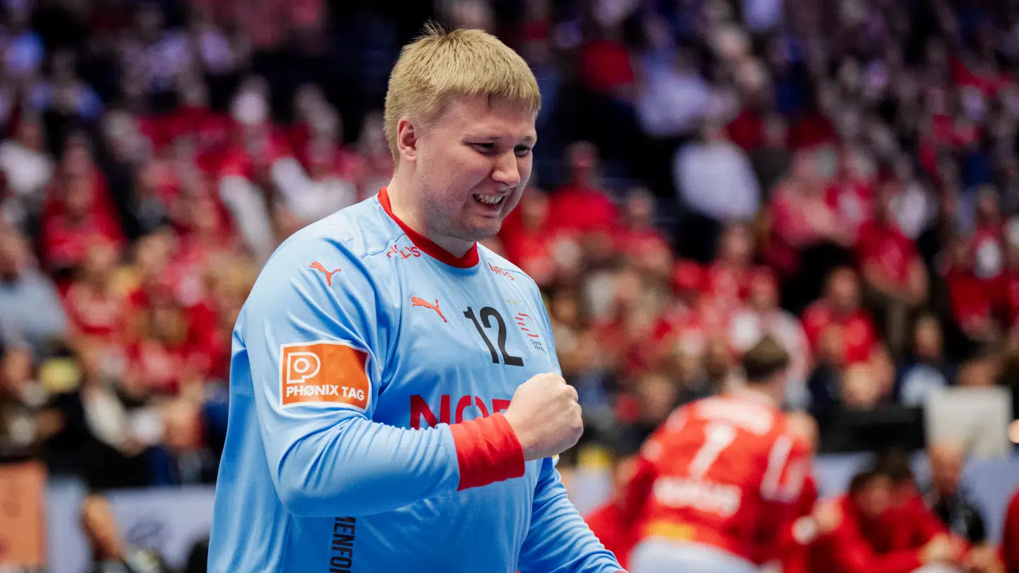 Emil Nielsen under EM.