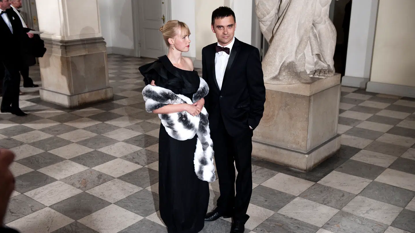 Simon Kvamm og Stine Ellerbæk blev gift i 2010.