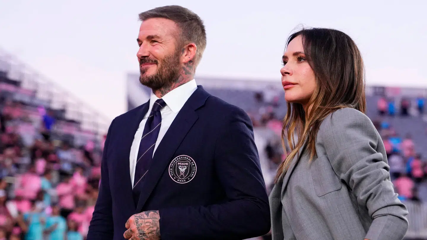 David og Victoria Beckham.