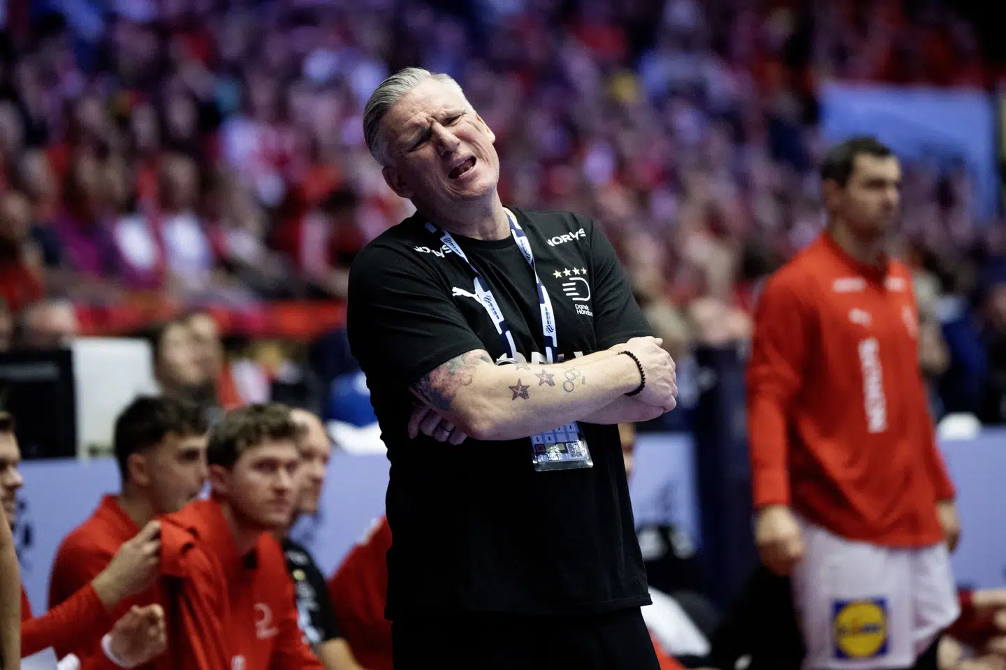 Nikolaj Jacobsen var træt af, at forsvaret ikke tacklede hårdt nok mod Spanien.