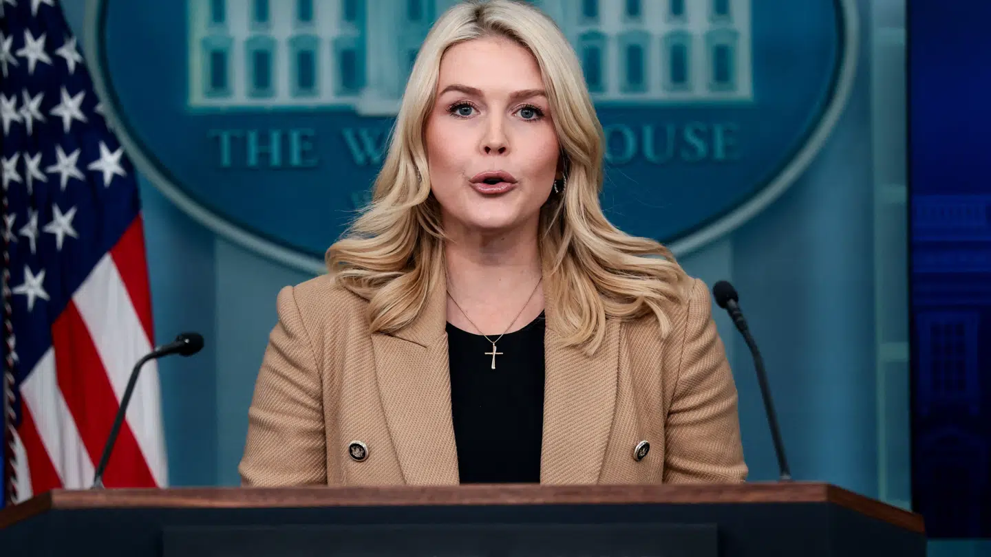 Pressesekretær i Det Hvide Hus, Karoline Leavitt.