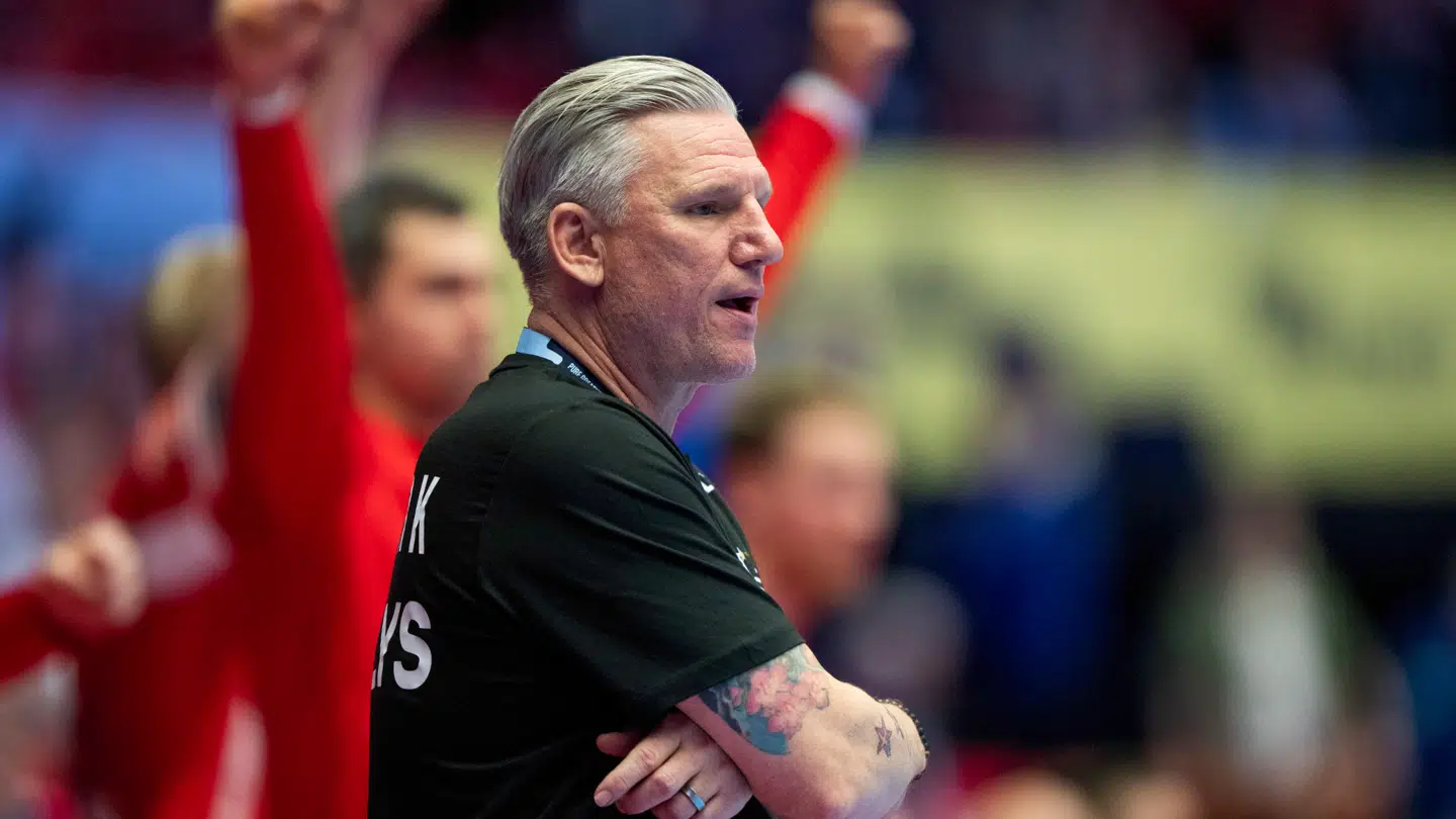 Landstræneren under EM.