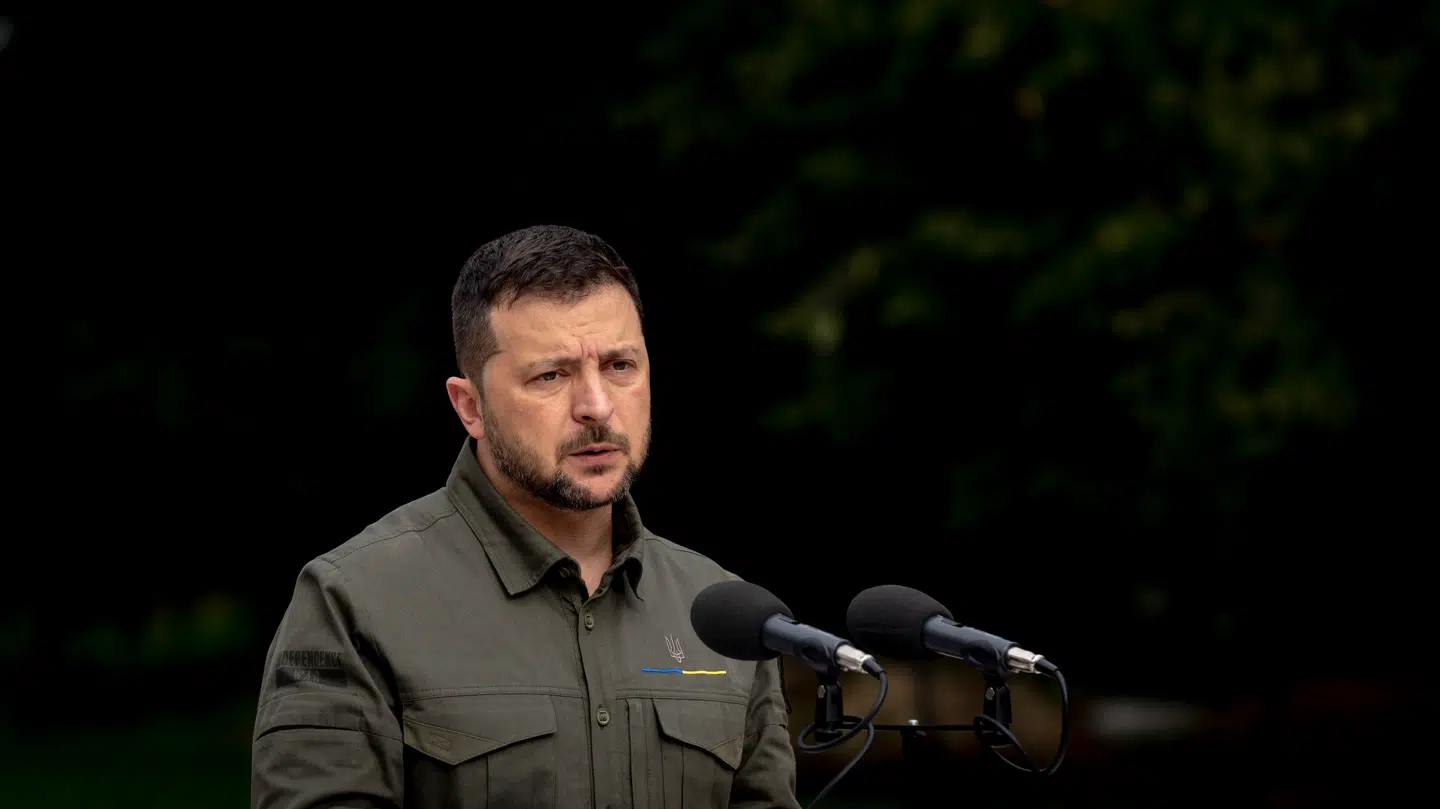 Ukraines præsident Volodymyr Zelenskyj.