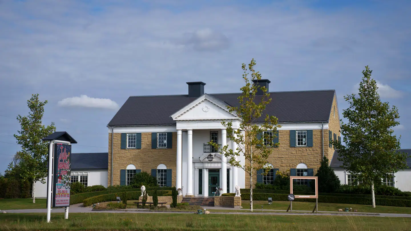 Memphis Mansion på Graceland Randers Vej 3 i Randers.