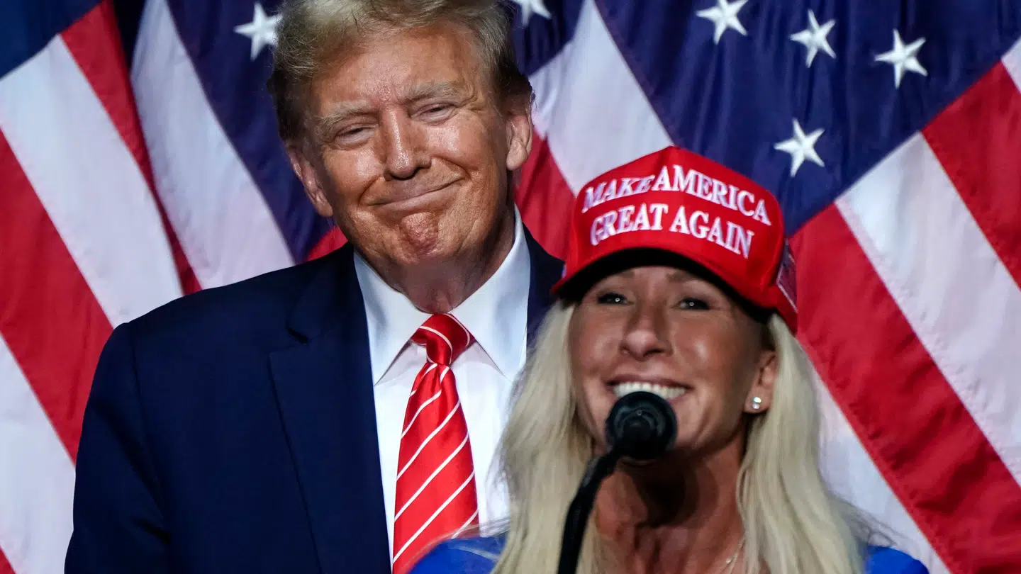 Den tidligere Trump-støtte Marjorie Taylor Greene er dybt bekymret.