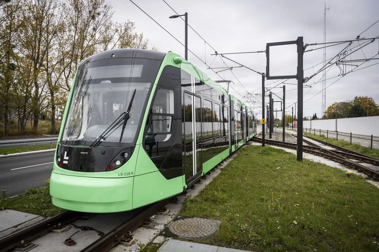 Den første del af Hovedstadens Letbane blev indviet med en tur 26. oktober 2025. (Arkivfoto).