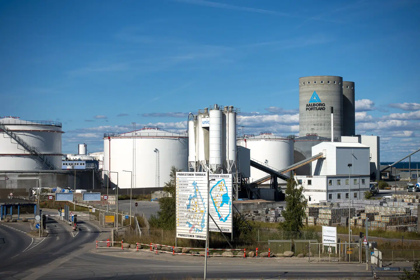Aalborg Portland er det eneste selskab tilbage, der ønsker del i pulje til at fange og lagre CO2. Nu forlænges frist. (Arkivfoto).