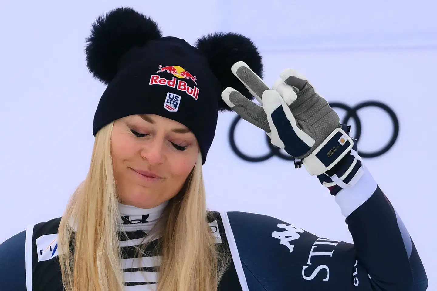Skiløberen Lindsey Vonn er med på det rekordstore hold til vinter-OL for USA. (Arkivfoto).