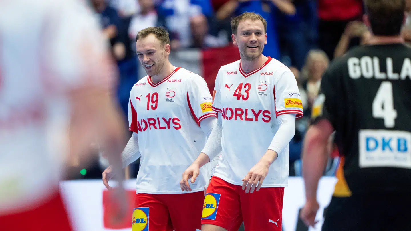 Mathias Gidsel og Simon Pytlick leverede igen to kraftpræstationer.