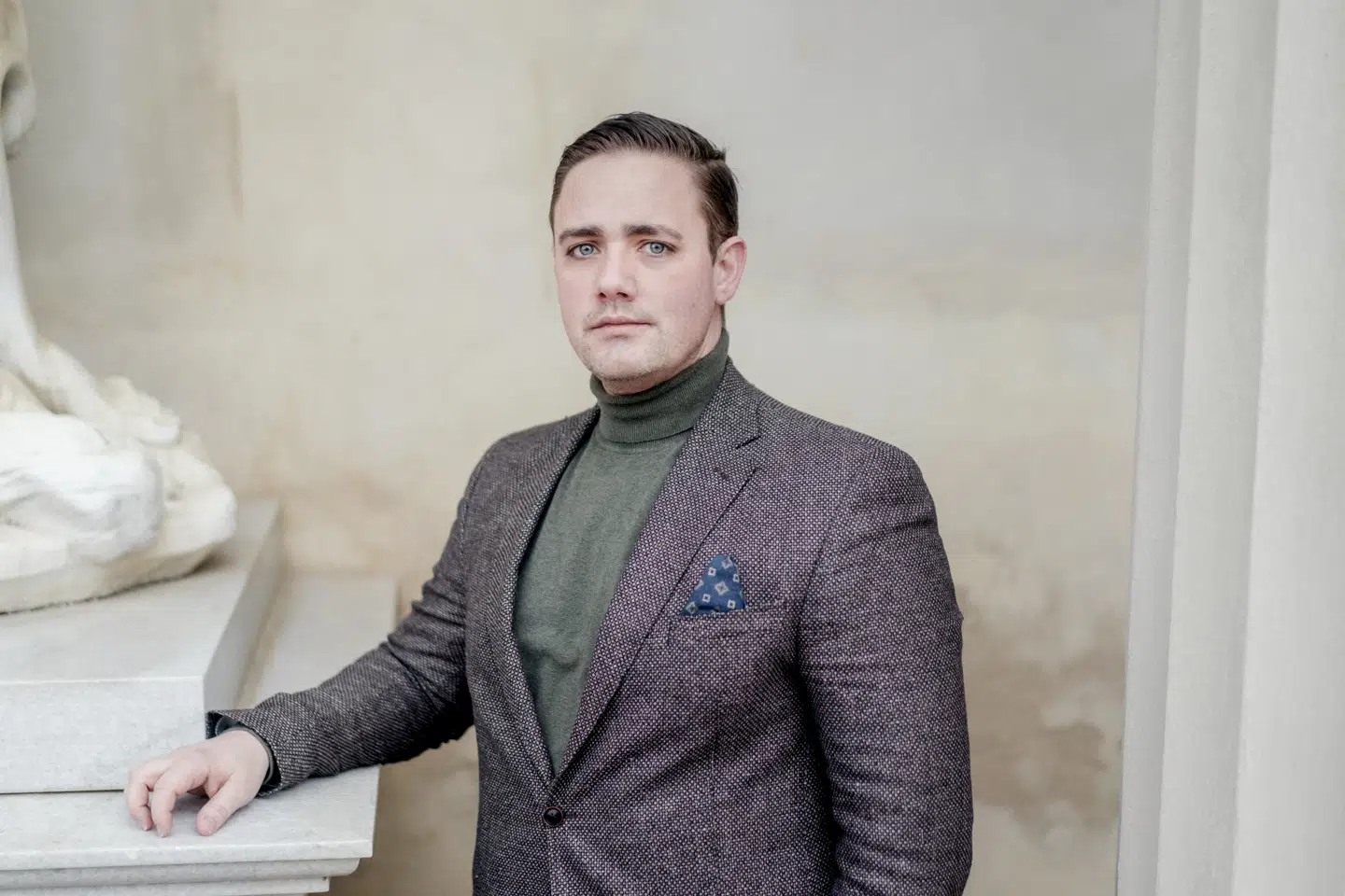 Jo bedre tider, des værre bygninger, lyder det fra Christian Egander Skov. Arkivfoto: Mathias Svold