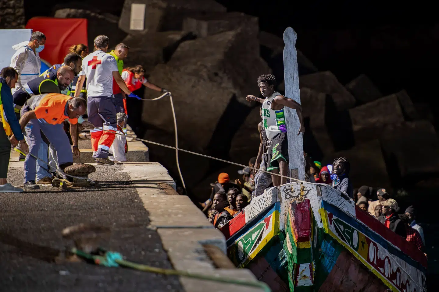 Både med illegale migranter ankommer jævnligt til Spanien - blandt andet til De Canariske Øer i Atlanterhavet. (Arkivfoto).