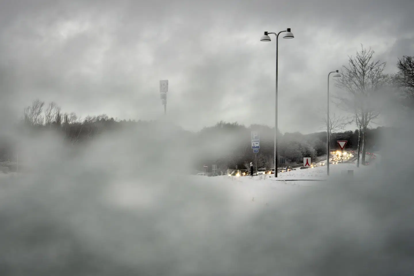 Vinteren har fat i Danmark, og de næste dage vil føles koldere, end hvad termometeret viser, lyder meldingen fra DMI. (Arkivfoto).
