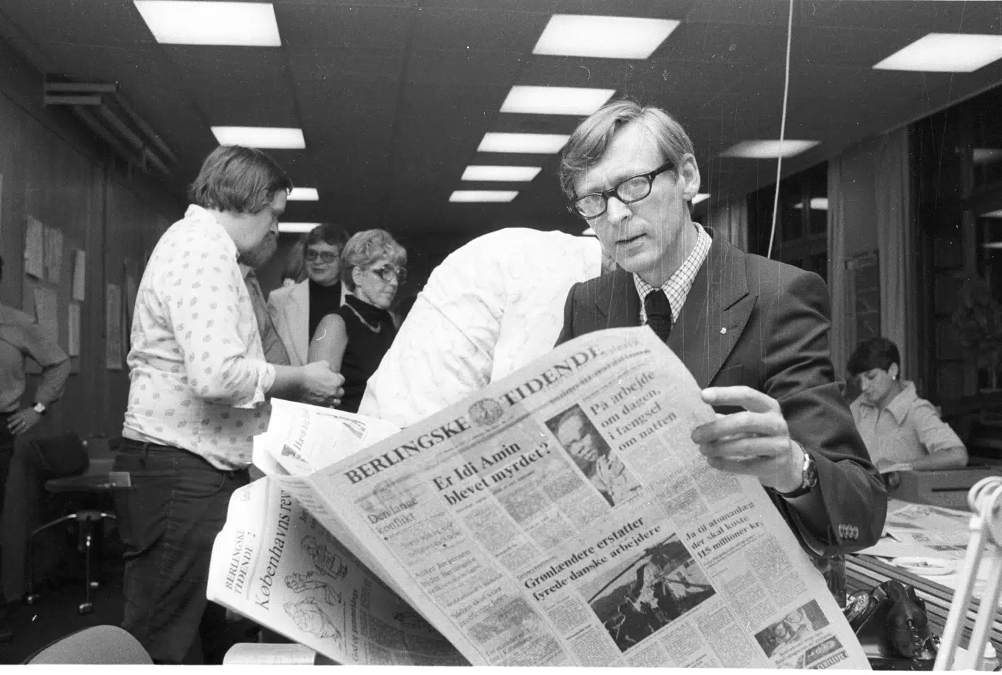 Henning Fonsmark var chefredaktør på Berlingske fra 1976-1982.