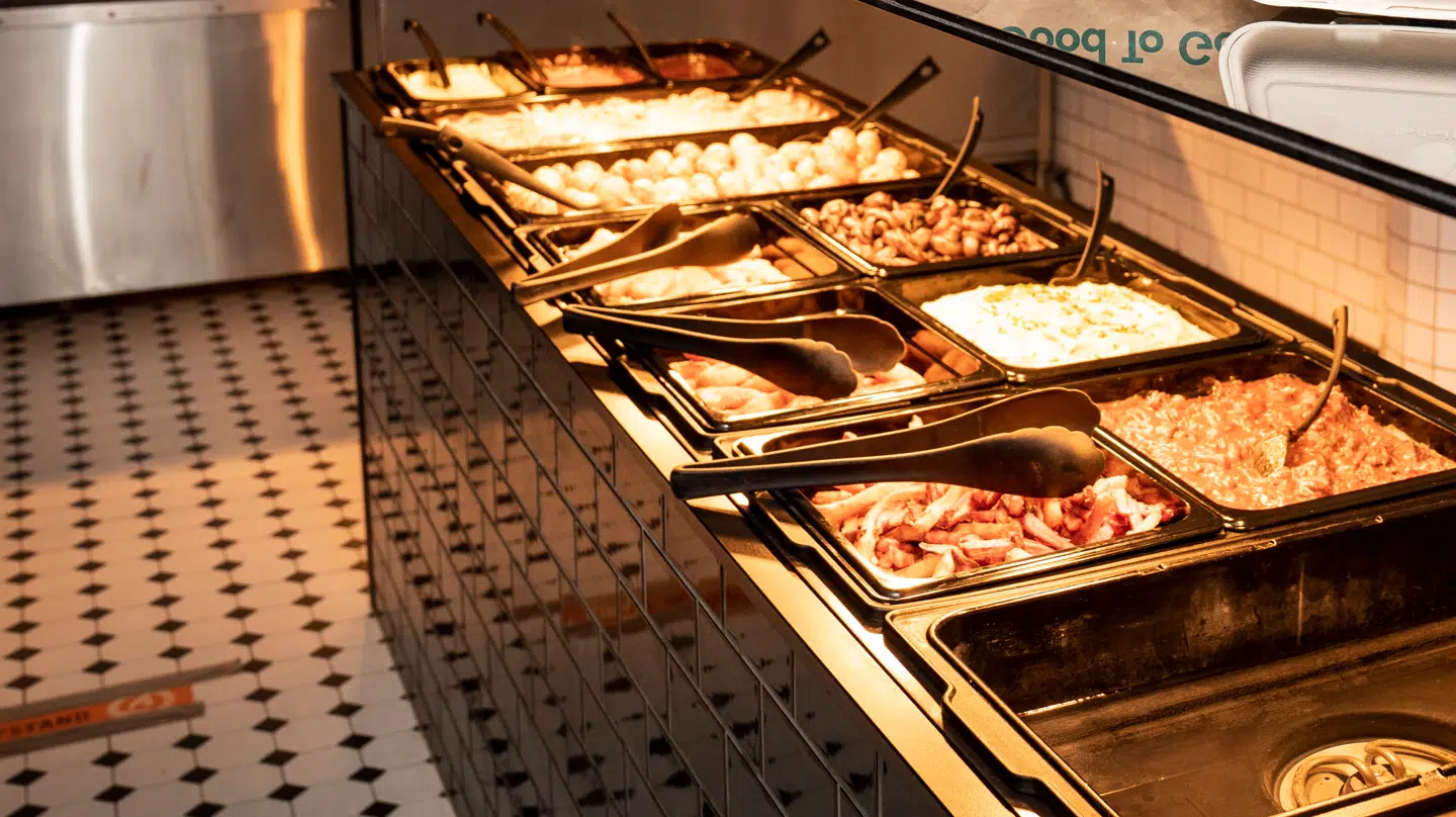 Arkivfoto fra Restaurant Flammen på Nyropsgade i København.