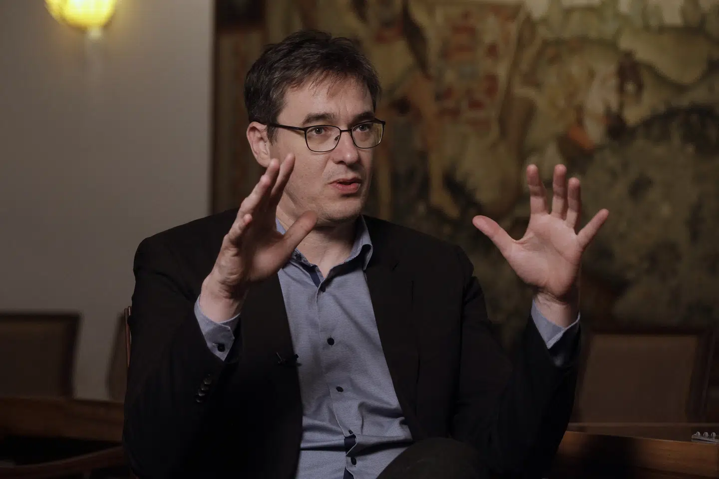 Budapests borgmester, Gergely Karacsony, skal idømmes en bøde, fordi han var med til at arrangere prideparaden i Budapest sidste år, mener anklagemyndigheden. (Arkivfoto).