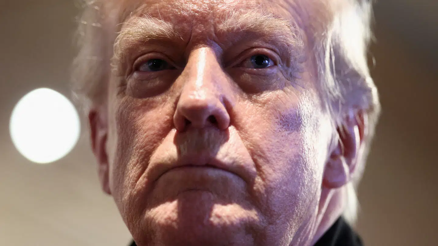 Den amerikanske præsident, Donald Trump, ses her i Iowa den 27. januar. Han blev indsat som præsident den 20. januar sidste år.