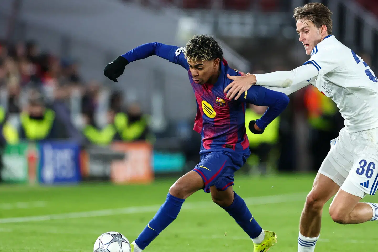 William Clem (til højre) og resten af FCK sluttede som nummer 31 i Champions League.